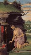 Alessandro Botticelli St.Jerome Spain oil painting artist